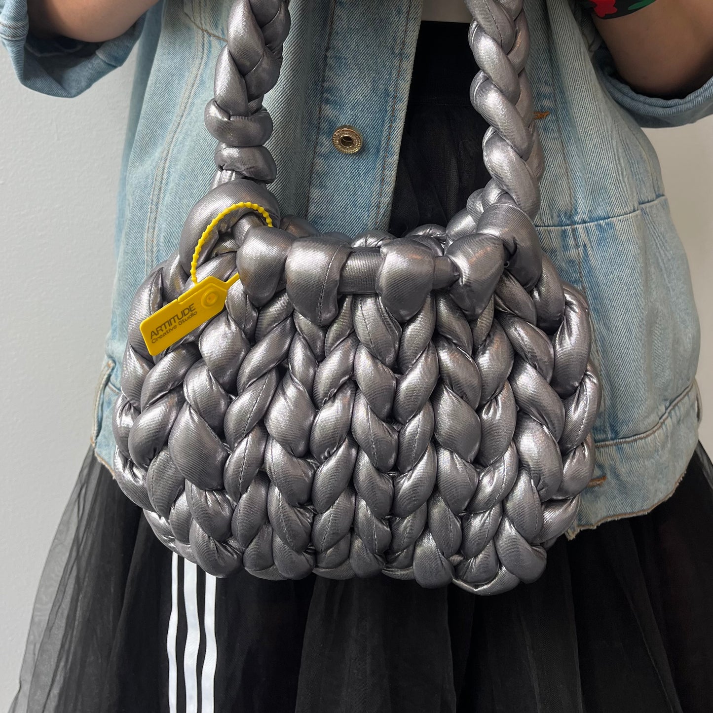 CHUNKY BAG  - METALLIC